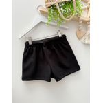 Short Saia Lorena Preto 