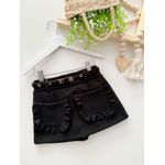 Short Saia Lorena Preto 