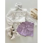 Short Saia Jhenifer Lilas