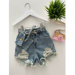 Short Jeans Pochete 