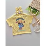 Tshirt Cropped Bobbie goods Amarelo
