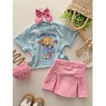 Tshirt Cropped Bobbie Goods Azul