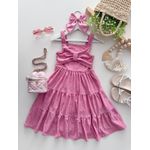 Vestido Camila Rosa