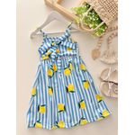 Vestido Nicole Azul