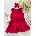 Vestido Aurora Vermelho