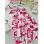 Vestido Estampado Pink