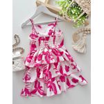 Vestido Estampado Pink
