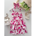 Vestido Estampado Pink