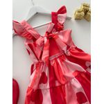 Vestido Marilia Coração Vermelho