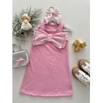 Vestido Laço Rosa