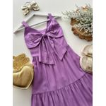 Vestido Agathá Lilás 
