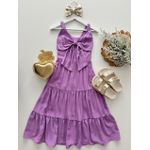 Vestido Agathá Lilás 