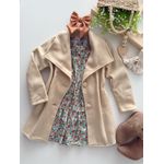 Vestido Flor De Liz Azul 
