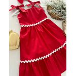 Vestido Midi Louise Vermelho