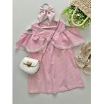 Vestido Mel Rosa 