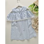Vestido Mel Azul Bebe 