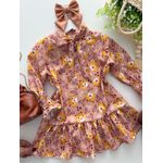 Vestido Oncinha Nude 