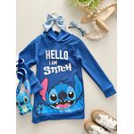 Vestido Hello Stitch Azul Bic 