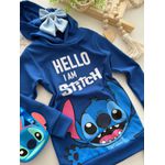 Vestido Hello Stitch Azul Bic 