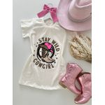 Camisetão Cowgirl Off White 