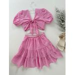 Vestido Nicole Lese Rosa 