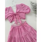 Vestido Nicole Lese Rosa 