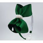 Tiara Max Laço Chuva de Pérolas G