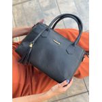 Bolsa Couro Renata Preta