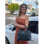 Bolsa Couro Renata Preta