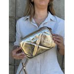 Bolsa Cecília Dourada