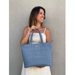 Bolsa Couro Lúcia Azul