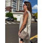Bolsa Bucket Cinza