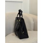 Bolsa Pasta Notebook Couro Legítimo Preta