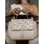 Bolsa Clarice Nude Pirarucu 