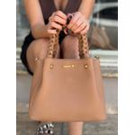 Bolsa Jenifer Couro Legítimo Nozes