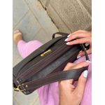Bolsa Vera Café Couro legítimo 