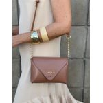 Bolsa Yasmin Couro Legítimo Nude