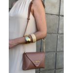 Bolsa Yasmin Couro Legítimo Nude