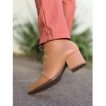 Bota Cadarço Camel Donna Clô