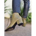 Bota Cadarço Verde Oliva Donna Clô