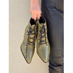 Bota Cadarço Verde Oliva Donna Clô