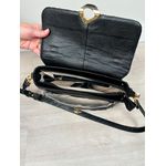 Bolsa Jordana Preta Pirarucu couro