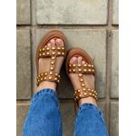 Sandália Flatform Bianca Caramelo