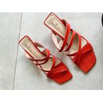 Tamanco Milena Vermelho Tomate