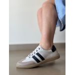 Tênis Couro Ana Off White 