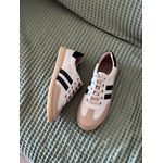 Tênis Couro Ana Off White 