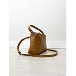 Bolsa Vera Caramelo Couro legítimo 