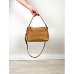 Bolsa Vera Caramelo Couro legítimo 