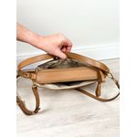 Bolsa Vera Caramelo Couro legítimo 