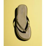 Tamanco Verde Camurça Flatform Flip Flop TIG